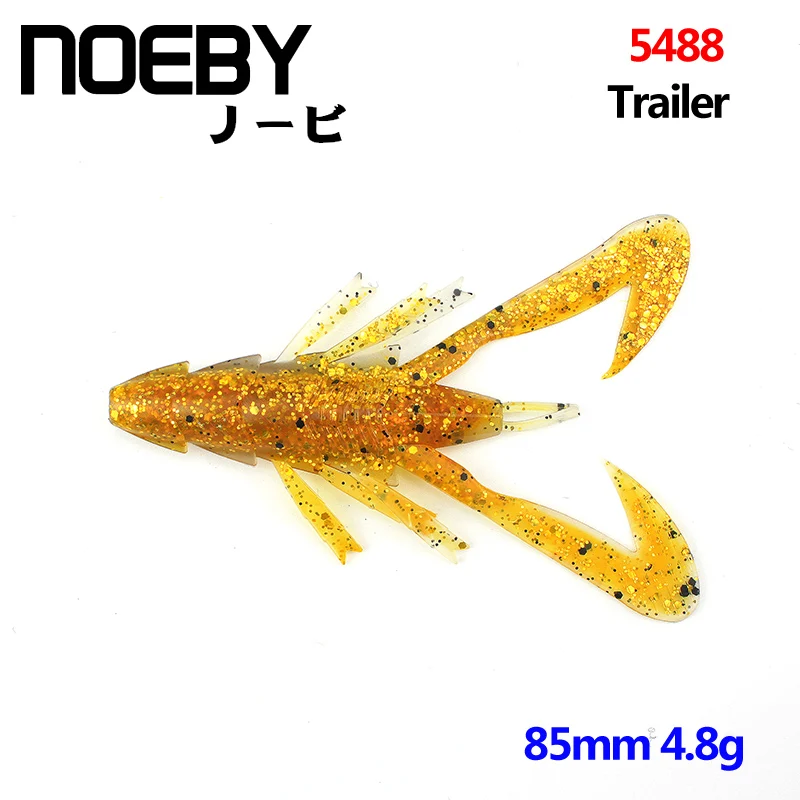 NOEBY 5pcs/lot Soft Lure 85mm/4.8g Insect Figure Shrimp Fishing lures Soft Trailer Swimbait Lure Soft Bait Fishing Tackle
NOEBY 5pcs/lot Soft Lure 85mm/4.8g Insect Figure Shrimp Fishing lures Soft Trailer Swimbait Lure Soft Bait Fishing Tackle