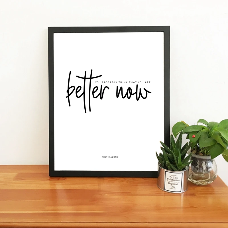 Post Malone Hip Hop Wall Art Print