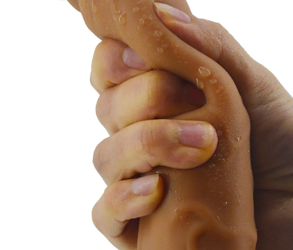 Adult game toy majors Double layer silicone dildo high elasticity design for women add orgasm to orgasm sex toys store