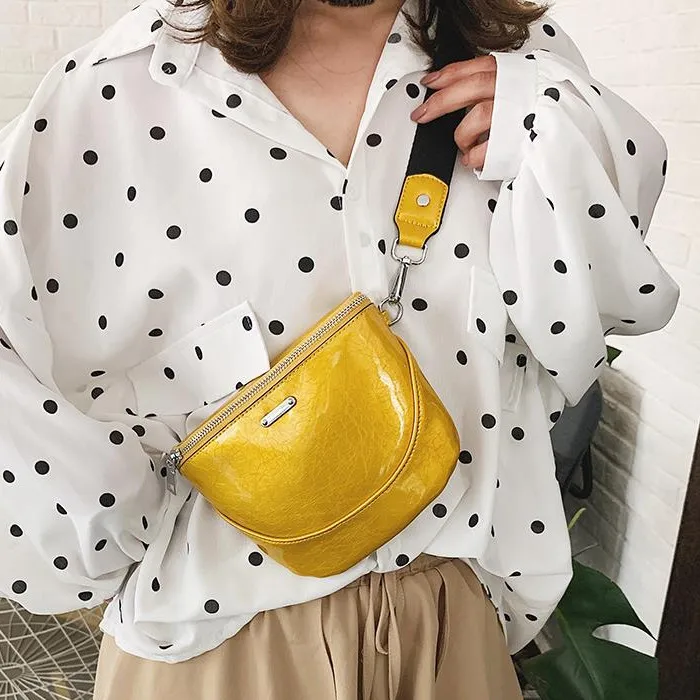 Summer Fashion women chest bag Patent Leather Women Crossbody Bags Small sling bag designer bolsa feminina Female Pouch black
Summer Fashion women chest bag Patent Leather Women Crossbody Bags Small sling bag designer bolsa feminina Female Pouch black