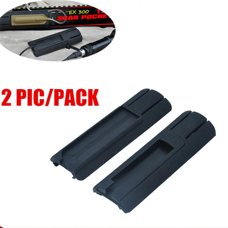 2PCS/Pack Tactical 4.125" ITI Scar Pocket Panel Remote Switch Rail Pads Set Fits 20mm Rails PEQ Accessory EX300
2PCS/Pack Tactical 4.125" ITI Scar Pocket Panel Remote Switch Rail Pads Set Fits 20mm Rails PEQ Accessory EX300