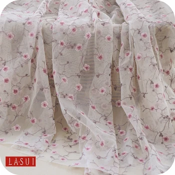LASUI Good quality Small plum blossom yarn fine embroidery lace fabric handmade DIY clothes skirt material fashion dress
LASUI Good quality Small plum blossom yarn fine embroidery lace fabric handmade DIY clothes skirt material fashion dress