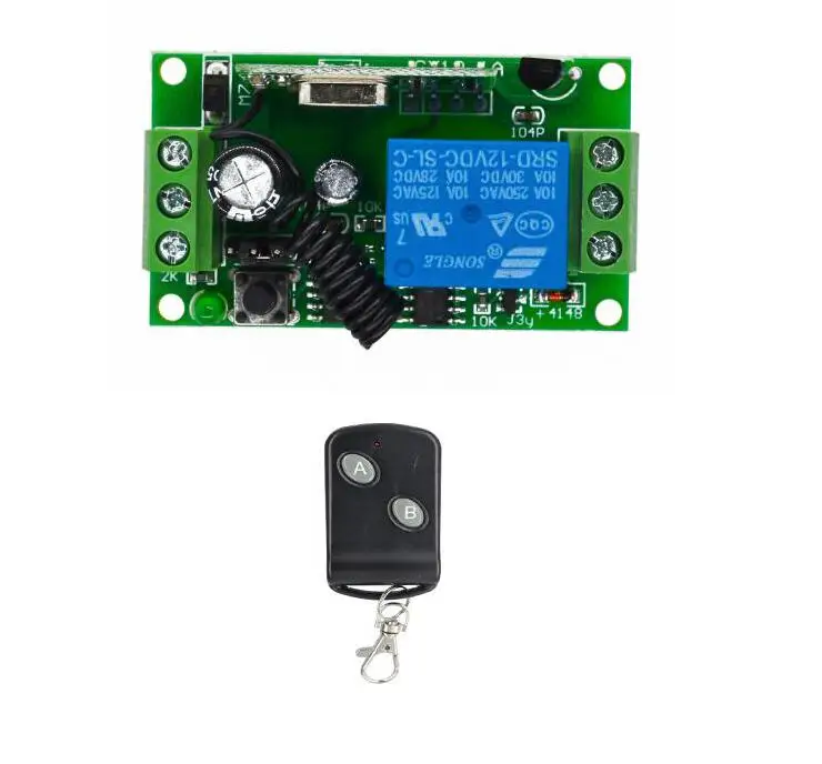 433.92MHZ 12 V Wireless RF Remote Control Light Switch Relay Output Radio DC 12V 1 CH Channel 1CH Receiver Module Transmitter
433.92MHZ 12 V Wireless RF Remote Control Light Switch Relay Output Radio DC 12V 1 CH Channel 1CH Receiver Module Transmitter