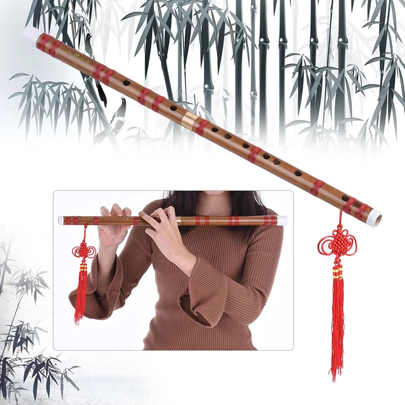 STARWAY Pluggable Bitter Bamboo Flute Dizi Traditional Handmade Chinese Musical Woodwind Instrument Key of D Study Level
STARWAY Pluggable Bitter Bamboo Flute Dizi Traditional Handmade Chinese Musical Woodwind Instrument Key of D Study Level