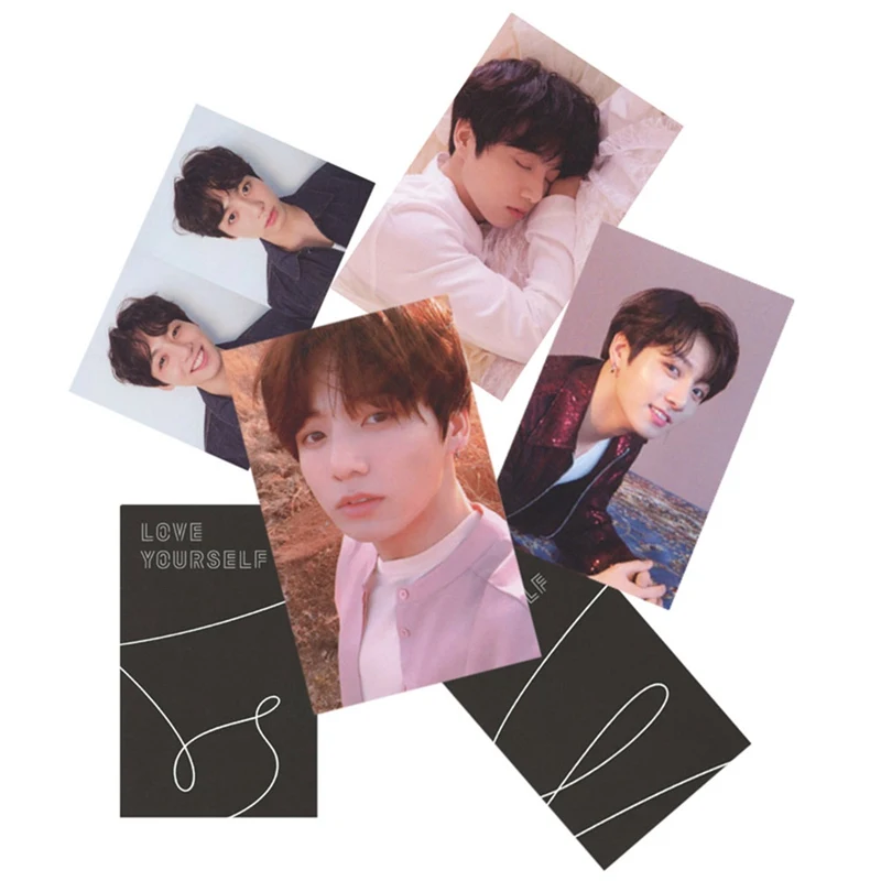 Korean BTS Bangtan Boys JUNGKOOK Love Yourself Tear Album Photo Card New Fashion Photocard
Korean BTS Bangtan Boys JUNGKOOK Love Yourself Tear Album Photo Card New Fashion Photocard