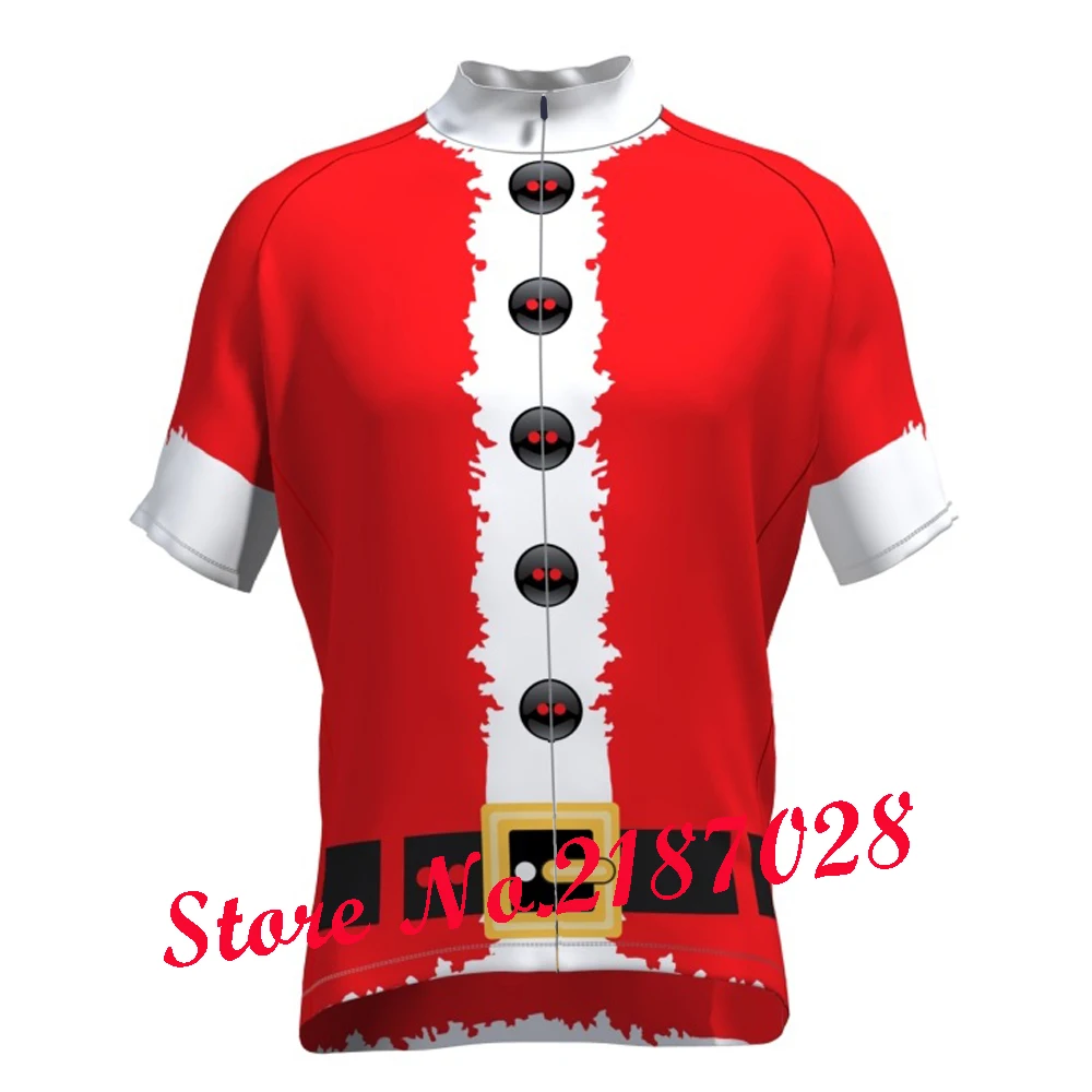 NEW cycling jersey Short sleeve santa Christmas red bike clothing bicycle wear short sleeve ropa ciclismo maillot
NEW cycling jersey Short sleeve santa Christmas red bike clothing bicycle wear short sleeve ropa ciclismo maillot
