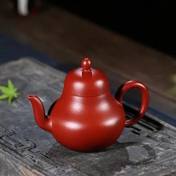 Authentic Yixing Zisha Pot Famous Pure Handmade Dahongpao Mud Pear Shape Home Kung Fu Teapot Tea Set
Authentic Yixing Zisha Pot Famous Pure Handmade Dahongpao Mud Pear Shape Home Kung Fu Teapot Tea Set