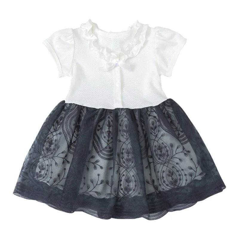 Summer Kids Girls NewStyle Dress Casual Short Sleeve Bowknot Design Dress Costume Baby Children Mesh Dresses
Summer Kids Girls NewStyle Dress Casual Short Sleeve Bowknot Design Dress Costume Baby Children Mesh Dresses