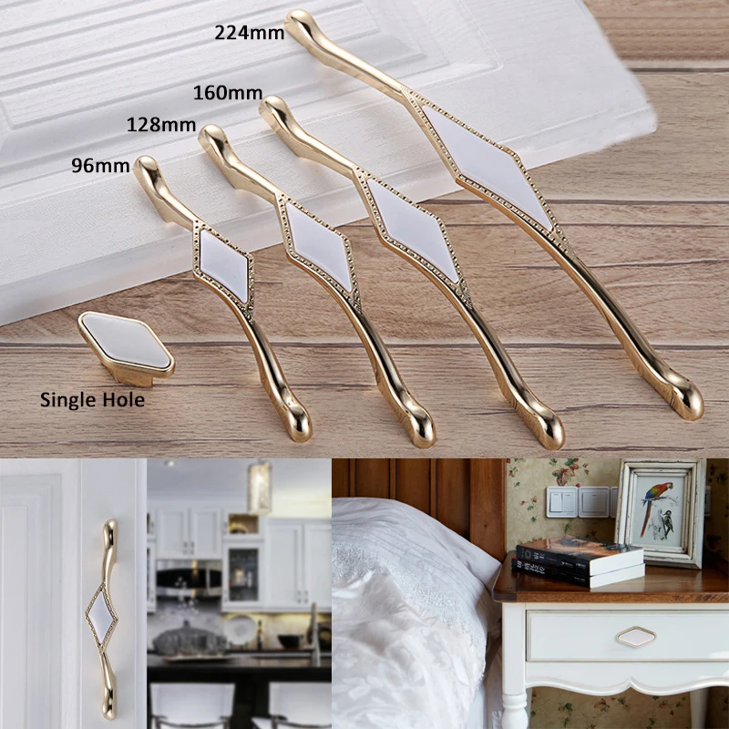Modern White Ceramic & 24k-Gold palating Door Knob European Cabinet Drawer Handle Cupboard Kitchen Night Table Pull knobs
Modern White Ceramic & 24k-Gold palating Door Knob European Cabinet Drawer Handle Cupboard Kitchen Night Table Pull knobs