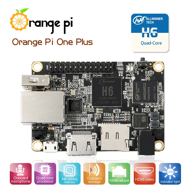 Тест образца Orange Pi One Plus Single Board цена со скидкой только за 1 шт. каждого