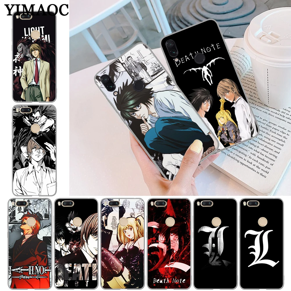 YIMAOC Anime Manga Death Note Design Soft Silicone Case for Xiaomi Redmi Note 4 4A 4X 5 Plus 5A Prime 6 Pro 6A S2 7
YIMAOC Anime Manga Death Note Design Soft Silicone Case for Xiaomi Redmi Note 4 4A 4X 5 Plus 5A Prime 6 Pro 6A S2 7