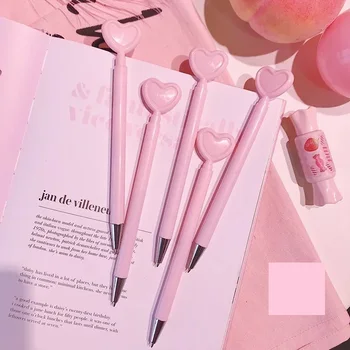 48pcs/lot Creative style pen girl pink love gel pen student office stationery black water ink
48pcs/lot Creative style pen girl pink love gel pen student office stationery black water ink
