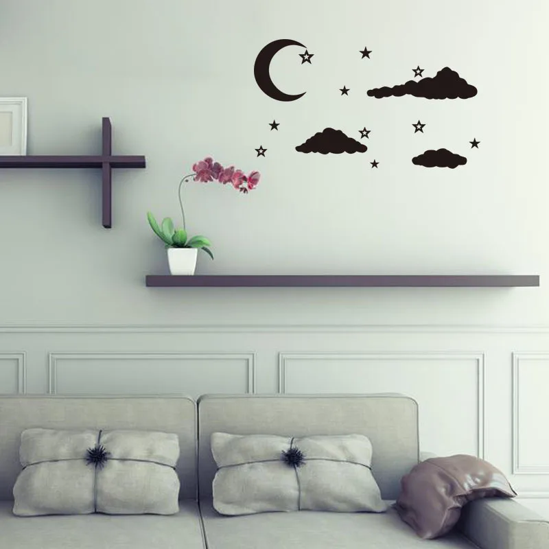 Star Moon Cloud Wall Stickers Kids Room Decorative Stickers DIY Carved removable bedroom background Wall stickers
Star Moon Cloud Wall Stickers Kids Room Decorative Stickers DIY Carved removable bedroom background Wall stickers