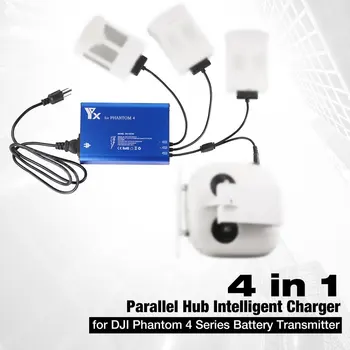 4 in 1 Power Hub Intelligent Battery Transmitter Charger for DJI Phantom4 / 4 Pro Advanced FPV RC Drone Quadcopter EU/US/AU Plug
4 in 1 Power Hub Intelligent Battery Transmitter Charger for DJI Phantom4 / 4 Pro Advanced FPV RC Drone Quadcopter EU/US/AU Plug