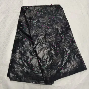 Madison Black Nigerian lace Bazin riche getzner guinea brocade fabric African Swiss Cottom high quality Bassin lace for sewing
Madison Black Nigerian lace Bazin riche getzner guinea brocade fabric African Swiss Cottom high quality Bassin lace for sewing