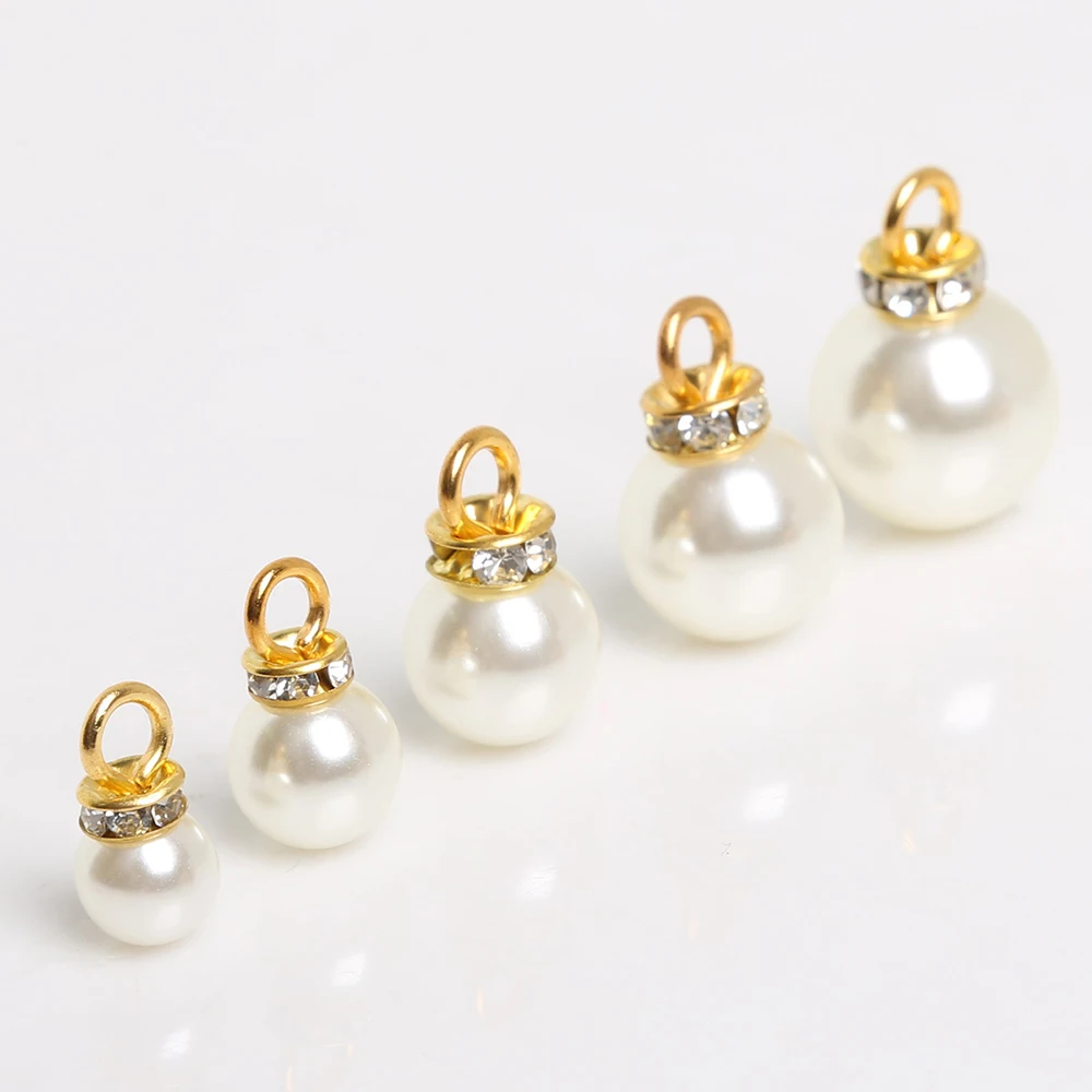 18PCS Round ABS Imitation Pearl Beads White pearls for Earrings Materials crafts DIY Wedding Beads Jewelry Finding Accessorise
18PCS Round ABS Imitation Pearl Beads White pearls for Earrings Materials crafts DIY Wedding Beads Jewelry Finding Accessorise