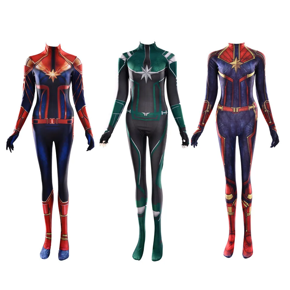 Captain Marvel Cosplay Ms. Marvel Carol Danvers Costume Film Jumpsuit Comics Heroine Halloween For Women Leather Adult kids Full
Captain Marvel Cosplay Ms. Marvel Carol Danvers Costume Film Jumpsuit Comics Heroine Halloween For Women Leather Adult kids Full