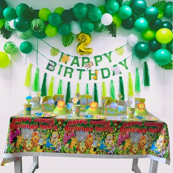 Baby Shower Jungle Party Decoration Safari Animal Baloons Party Tableware Decor Happy Birthday Tropical Zoo Theme Party Supplies
Baby Shower Jungle Party Decoration Safari Animal Baloons Party Tableware Decor Happy Birthday Tropical Zoo Theme Party Supplies