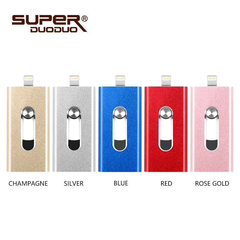 USB FLASH DRIVE OTG 64GB 128g Pen Drive 3 in 1 u disk for apple iphone Memory stick 16gb luxury android USB 2.0 pendrive i drive
USB FLASH DRIVE OTG 64GB 128g Pen Drive 3 in 1 u disk for apple iphone Memory stick 16gb luxury android USB 2.0 pendrive i drive