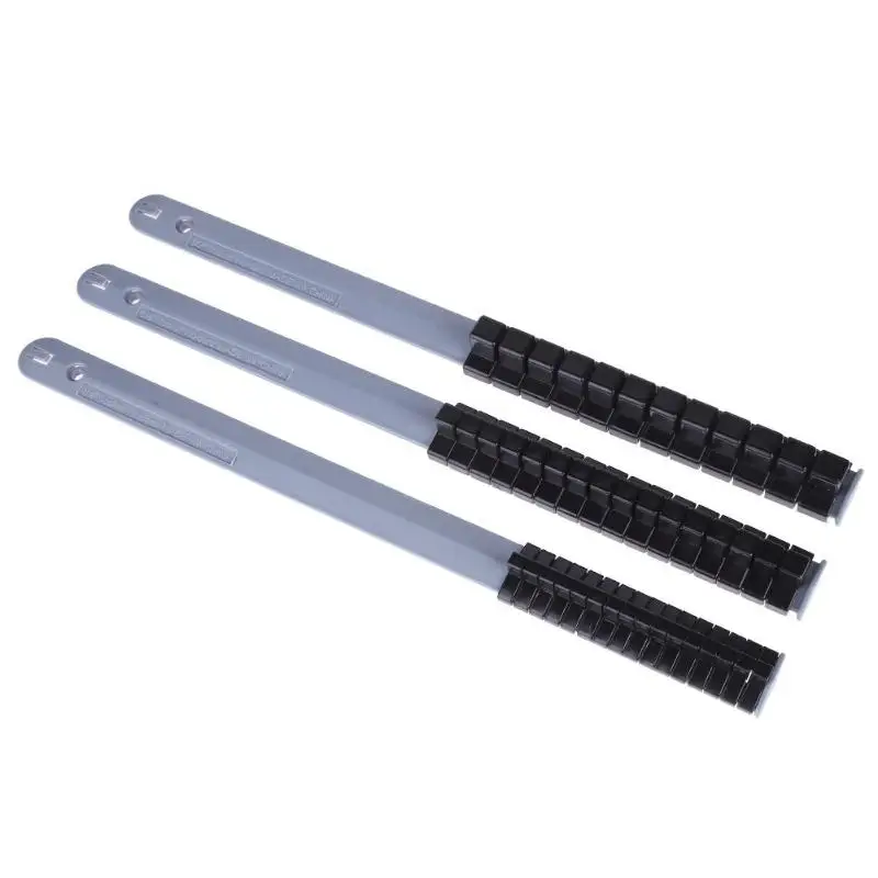 3 Pcs Drive Socket Holder Rails Socket Rack Wall Wrench Storage Clip Tray Shelf For 1/4' 3/8' 1/2" Drive Tools
3 Pcs Drive Socket Holder Rails Socket Rack Wall Wrench Storage Clip Tray Shelf For 1/4' 3/8' 1/2" Drive Tools