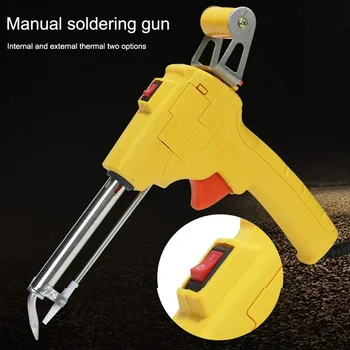 110V/220V 60W US/EU Hand-held Internal Heating Soldering Iron Automatically Send Tin Electric Soldering Welding Repair Tool
110V/220V 60W US/EU Hand-held Internal Heating Soldering Iron Automatically Send Tin Electric Soldering Welding Repair Tool