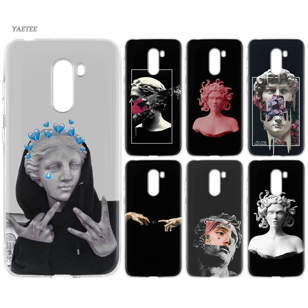 Print Silicone Back Case For Xiaomi Pocophone F1 Mi 8 lite Play Redmi 5 Plus Note 7 6 Pro 5A 4 4X Cover Medusa Vaporwave Art
Print Silicone Back Case For Xiaomi Pocophone F1 Mi 8 lite Play Redmi 5 Plus Note 7 6 Pro 5A 4 4X Cover Medusa Vaporwave Art