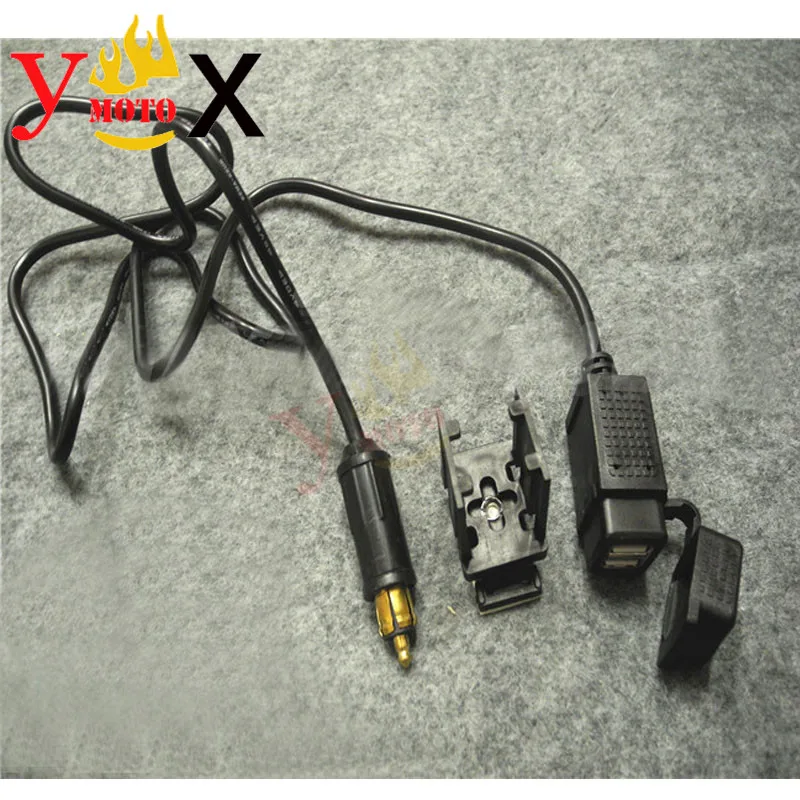 Motorcycle 2.1A Dual USB Charger Cigarette Lighter Adapter Phone GPS Charge For BMW R1200GS / F800GS Ducati European Standard
Motorcycle 2.1A Dual USB Charger Cigarette Lighter Adapter Phone GPS Charge For BMW R1200GS / F800GS Ducati European Standard