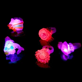 New Children Boy Girl Cartoon Jelly LED Flashing Finger Rings Acrylic Ring Finger Light Toys Halloween Glow Party Supplies
New Children Boy Girl Cartoon Jelly LED Flashing Finger Rings Acrylic Ring Finger Light Toys Halloween Glow Party Supplies