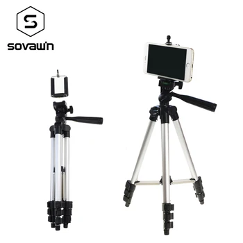 Universal Portable Aluminum Alloy Tripod Camera Stand Phone Holder For Digital Camera Mobile Phone Smartphone Tripod DSLR Mount
Universal Portable Aluminum Alloy Tripod Camera Stand Phone Holder For Digital Camera Mobile Phone Smartphone Tripod DSLR Mount