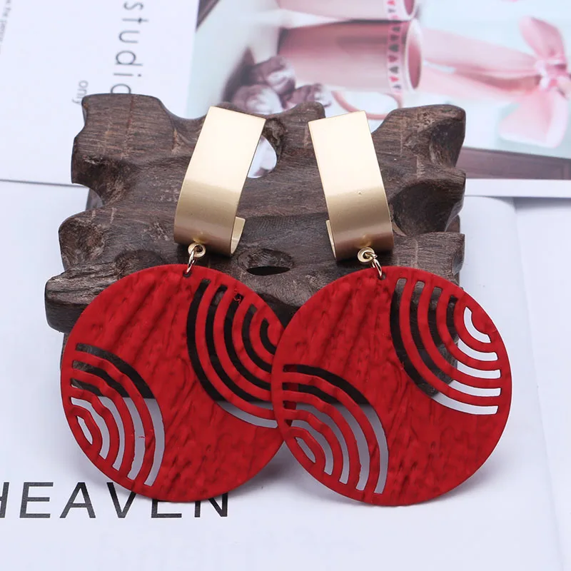 ES435 Vintage Design Metal Dangle Earrings For Women Bohemia Charm 5 Color Statement Earrings For Women Jewelry Party Gifts
ES435 Vintage Design Metal Dangle Earrings For Women Bohemia Charm 5 Color Statement Earrings For Women Jewelry Party Gifts