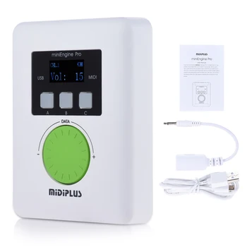MIDIPLUS miniEngine Pro External USB Sound Module Built-in Rechargeable Lithium Battery 128 MIDI Sounds 64 Tones
MIDIPLUS miniEngine Pro External USB Sound Module Built-in Rechargeable Lithium Battery 128 MIDI Sounds 64 Tones