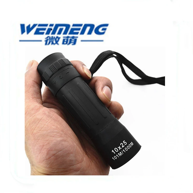 Новое поступление от бренда Weimeng фокус 10*25 одиночный телескоп 10X неинфракрасный