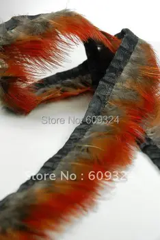 Free shipping 10yards/lot Pheasant Feather Trimming Fringe Ringneck Pheasant Almond 1.5" wide
Free shipping 10yards/lot Pheasant Feather Trimming Fringe Ringneck Pheasant Almond 1.5" wide