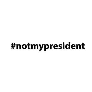 10.2X1.1CM NOT MY PRESIDENT Personality Car Sticker Vinyl Decal Black/Silver S8-0305
10.2X1.1CM NOT MY PRESIDENT Personality Car Sticker Vinyl Decal Black/Silver S8-0305