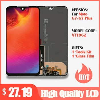 100% Tested For Motorola Moto G7 XT1962 LCD Display +Touch Screen Sensor Panel Digiziter Assembly Parts For moto G7 Plus LCD
100% Tested For Motorola Moto G7 XT1962 LCD Display +Touch Screen Sensor Panel Digiziter Assembly Parts For moto G7 Plus LCD