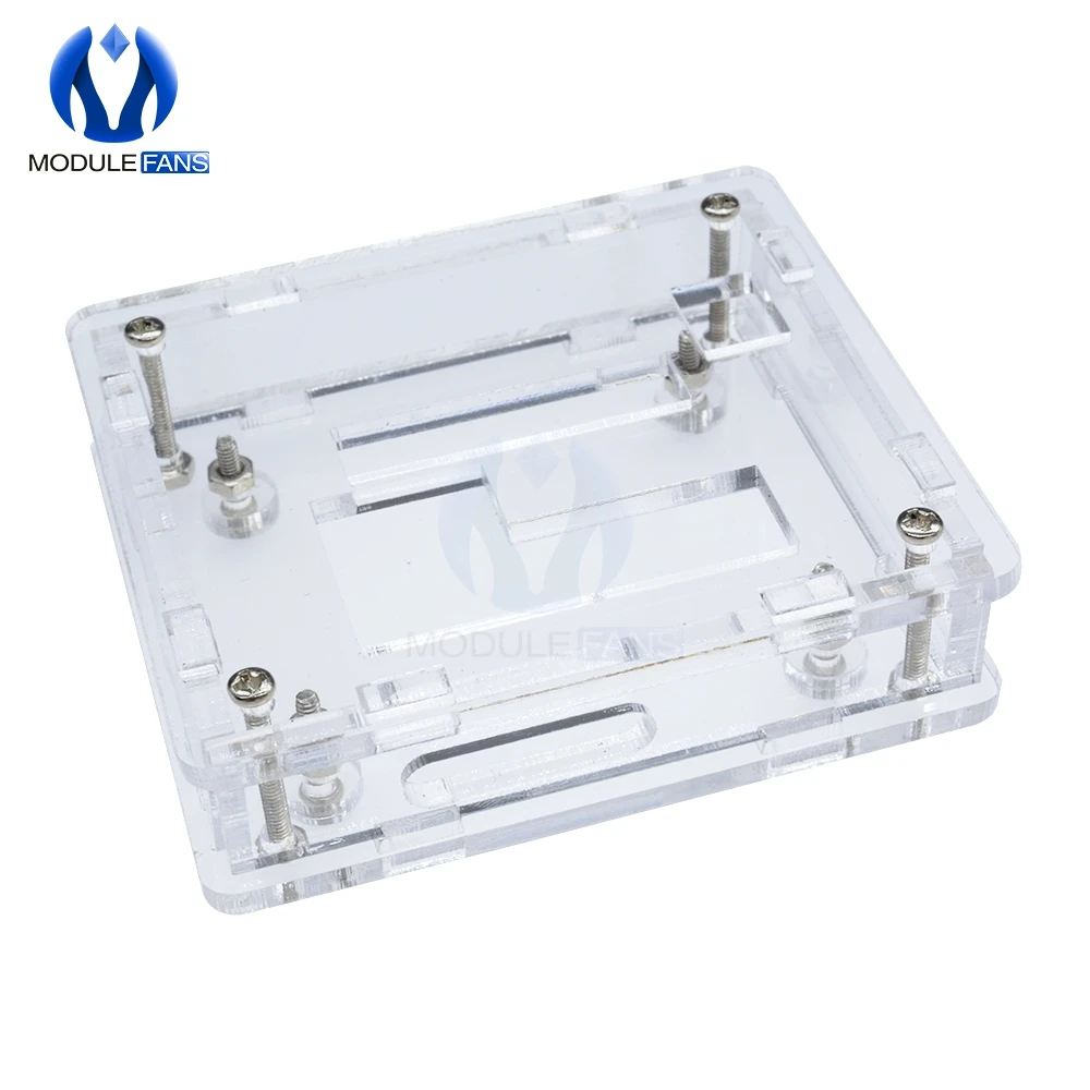 Clear Acrylic Case Shell Housing For W1209 Digital LED DC 12V Temp Thermostat Temperature Control Switch Module Controller Board
Clear Acrylic Case Shell Housing For W1209 Digital LED DC 12V Temp Thermostat Temperature Control Switch Module Controller Board