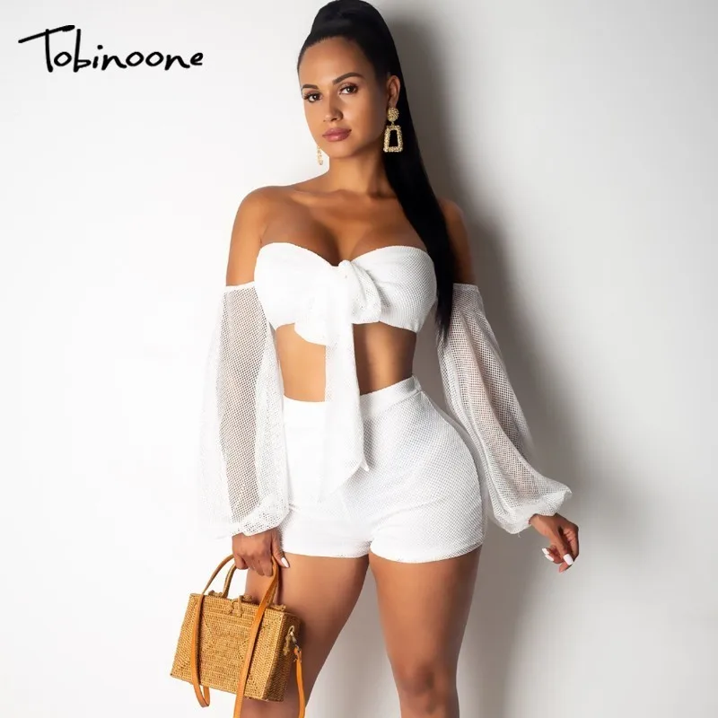Tobinoone Hollow Out Lace Backless Sexy Jumpsuit Romper Women Summer Two Piece Lace Up Playsuits Off Shoulder Overalls for Women
Tobinoone Hollow Out Lace Backless Sexy Jumpsuit Romper Women Summer Two Piece Lace Up Playsuits Off Shoulder Overalls for Women