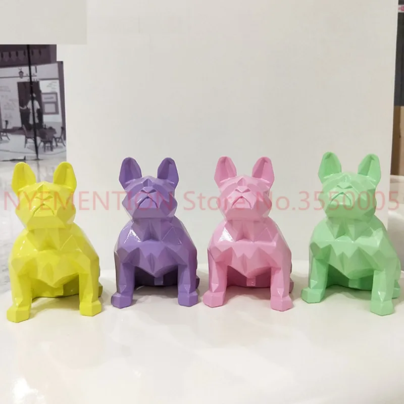 cute handmade resin pet dog statue bulldog sculpture geometric dog figurine crafts home decoration accessories 2pcs
cute handmade resin pet dog statue bulldog sculpture geometric dog figurine crafts home decoration accessories 2pcs