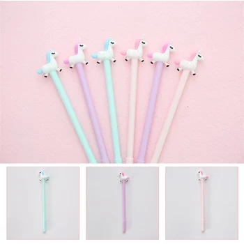 36 pcs/Lot Cartoon gel pen Unicorn 0.5mm ballpoint Blue color writing pens Stationery kids gift Office School supplies F052
36 pcs/Lot Cartoon gel pen Unicorn 0.5mm ballpoint Blue color writing pens Stationery kids gift Office School supplies F052
