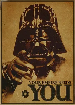 Classic Movie Vintage Star Wars Darth Vader Poster Retro Kraft Paper Bar Home Decor Painting 42x30cm Wall Sticker
Classic Movie Vintage Star Wars Darth Vader Poster Retro Kraft Paper Bar Home Decor Painting 42x30cm Wall Sticker