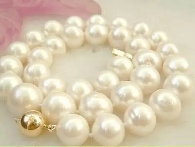 very good NOBLEST AAA SOUTH SEA 13-14MM WHITE PEARL NECKLACE 18" 14KGP marked Wholesale Silver bridal Woman's Jewellery
very good NOBLEST AAA SOUTH SEA 13-14MM WHITE PEARL NECKLACE 18" 14KGP marked Wholesale Silver bridal Woman's Jewellery