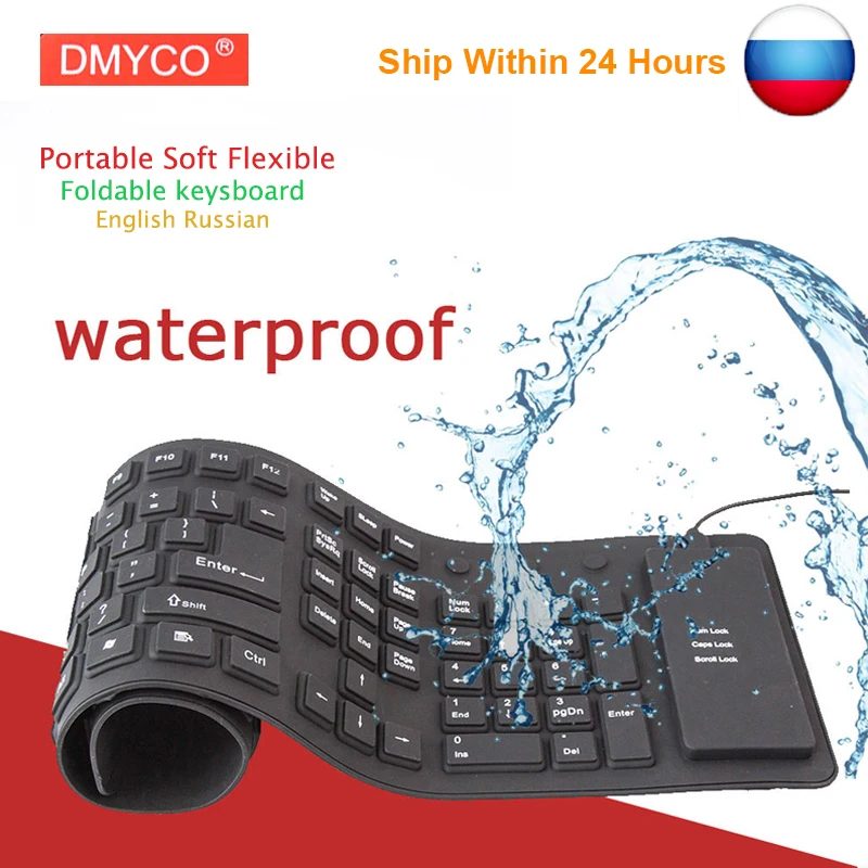 Portable Foldable Mini Keyboard Ultra-slim 109 keys Wired USB keyboard For Notebook Laptop PC Desktop Mini PC TV Office Supplies
Portable Foldable Mini Keyboard Ultra-slim 109 keys Wired USB keyboard For Notebook Laptop PC Desktop Mini PC TV Office Supplies