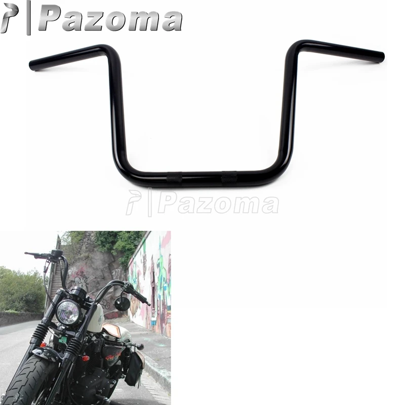 Black Motorbikes Biltwell 1" 25mm 32" Width Ape Hanger Handlebars 12" Rise Handle Bar Throttle-by-Wire for Harley Models
Black Motorbikes Biltwell 1" 25mm 32" Width Ape Hanger Handlebars 12" Rise Handle Bar Throttle-by-Wire for Harley Models