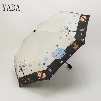 YADA White & Yellow Cute Elephant Pattern Folding Animal Umbrella Rain Women uv Black Coating Umbrella Womens Umbrellas YS075
YADA White & Yellow Cute Elephant Pattern Folding Animal Umbrella Rain Women uv Black Coating Umbrella Womens Umbrellas YS075
