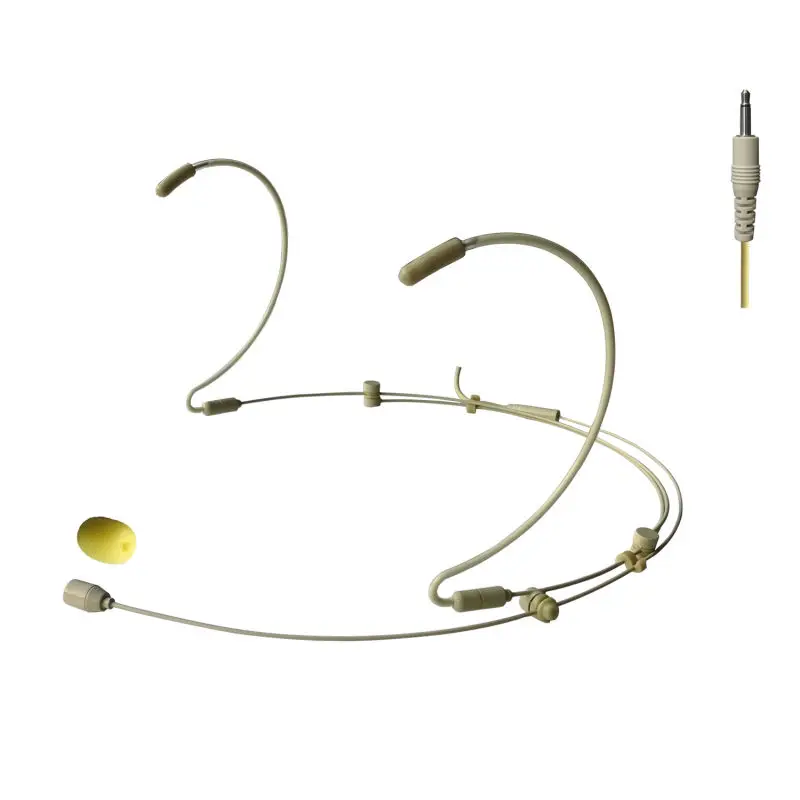 Freeboss HS-52S2-L2A Omni Directional Electret Condenser Capsule 3.5mm Plug Headset Microphone with 1.2M Cable
Freeboss HS-52S2-L2A Omni Directional Electret Condenser Capsule 3.5mm Plug Headset Microphone with 1.2M Cable