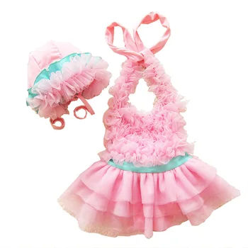 Summer Children Swimwear Baby Girl Dress Style One-Piece Bikini + Hat Lovely Floral Biquini Bath Suit for 1-8 Year Girl Children
Summer Children Swimwear Baby Girl Dress Style One-Piece Bikini + Hat Lovely Floral Biquini Bath Suit for 1-8 Year Girl Children