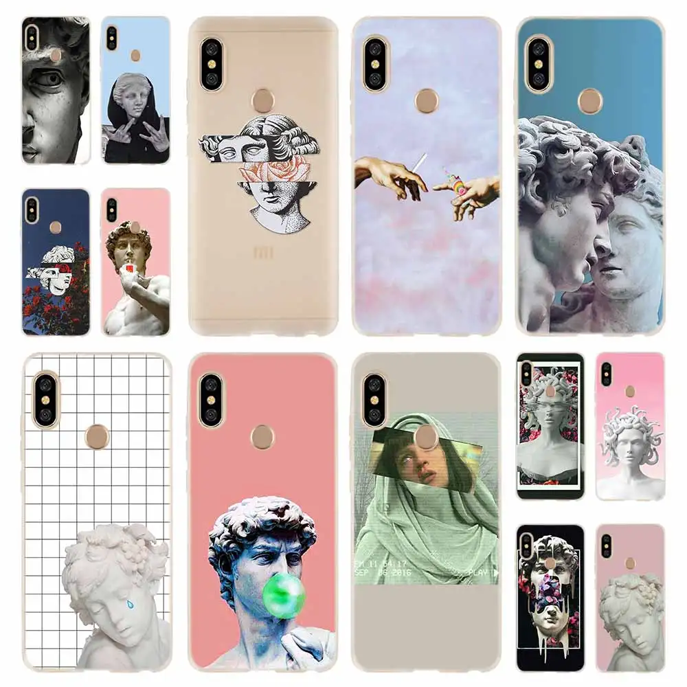 Art David Statue flower Fashion Soft TPU Case Cover For Coque Xiaomi Redmi 4A 5A 6A 4X 5 Plus 6 Pro Note 7 6 4 4X 3 5
Art David Statue flower Fashion Soft TPU Case Cover For Coque Xiaomi Redmi 4A 5A 6A 4X 5 Plus 6 Pro Note 7 6 4 4X 3 5