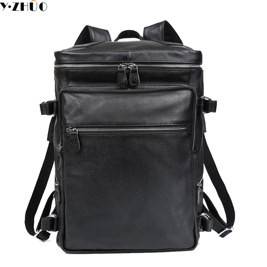 genuine leather male backpacks really cowhide big travel duffle bag business mochila double shoulder bags good quality backpack
genuine leather male backpacks really cowhide big travel duffle bag business mochila double shoulder bags good quality backpack