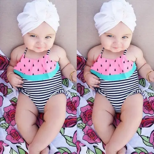 Toddler Kids Baby Girl Stripe Watermelon Swimsuit Bikini Swimwear Bathing Suit One-Piece Suits
Toddler Kids Baby Girl Stripe Watermelon Swimsuit Bikini Swimwear Bathing Suit One-Piece Suits