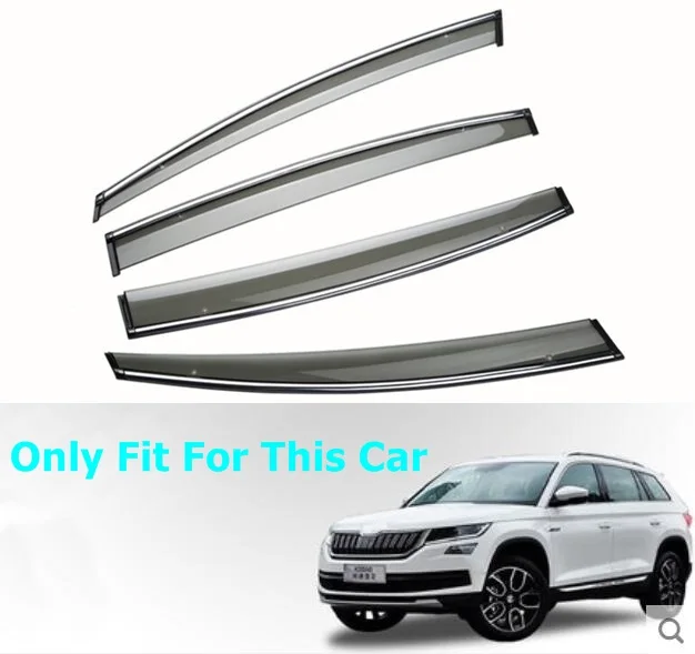 Car Window Cover Visor Sun Rain Wind Deflector Awning Shield ABS For Skoda Kodiak 2017 2018
Car Window Cover Visor Sun Rain Wind Deflector Awning Shield ABS For Skoda Kodiak 2017 2018